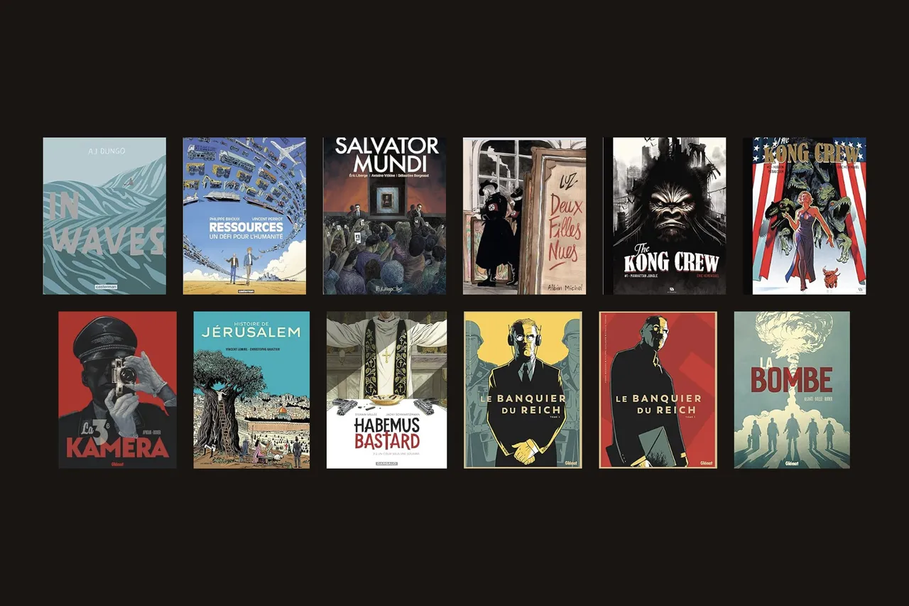Covers of the comics read this year