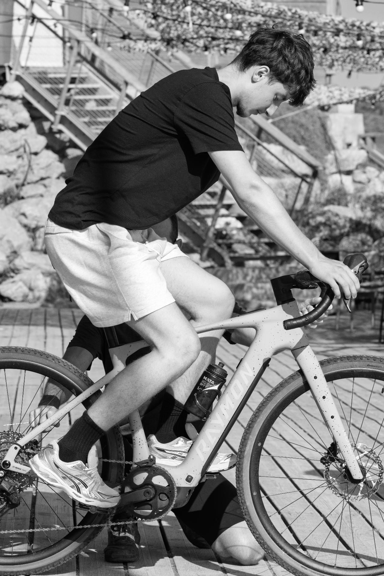Bosch Performance Line SX motor on a Raymon gravel bike, Gruissan